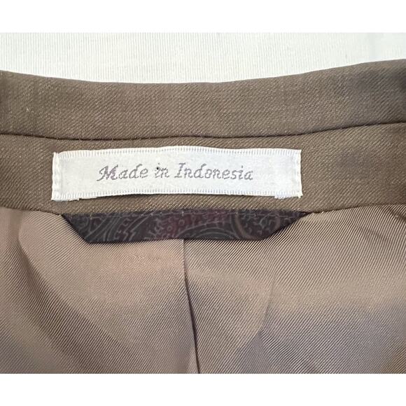 Lauren Ralph Lauren LRL 100% Wool 2 Button Blazer Sport Coat Jacket 44L - Picture 10 of 12